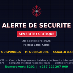 [CRITIQUE] Correctifs urgents pour Citrix