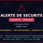 [CRITIQUE] Nouvelles failles critiques dans Cisco