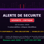 [CRITIQUE] Vulnérabilités critiques dans les logiciels d’entreprise