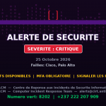 [CRITIQUE] Faille critique dans Cisco : traversée de répertoire