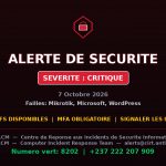 [CRITIQUE] Vulnérabilités critiques dans les équipements réseau et solutions d’accès distant